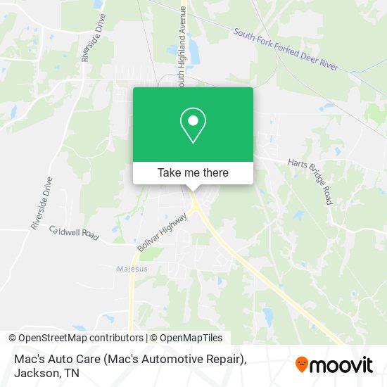 Mac's Auto Care (Mac's Automotive Repair) map