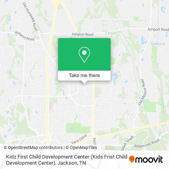 Kidz First Child Development Center (Kids Frist Child Development Center) map