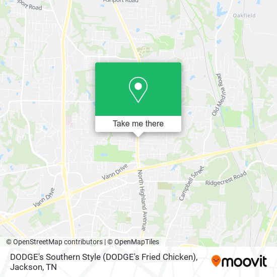 DODGE's Southern Style (DODGE's Fried Chicken) map