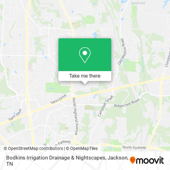 Bodkins Irrigation Drainage & Nightscapes map