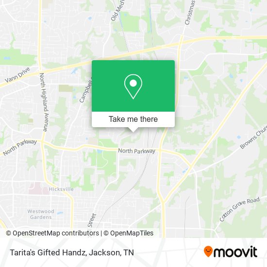 Tarita's Gifted Handz map