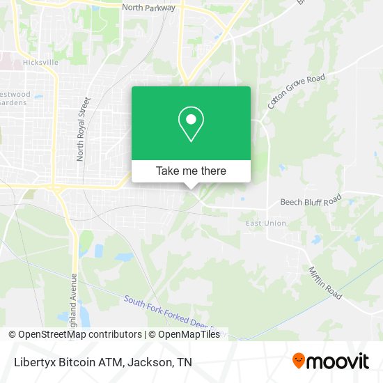 Libertyx Bitcoin ATM map