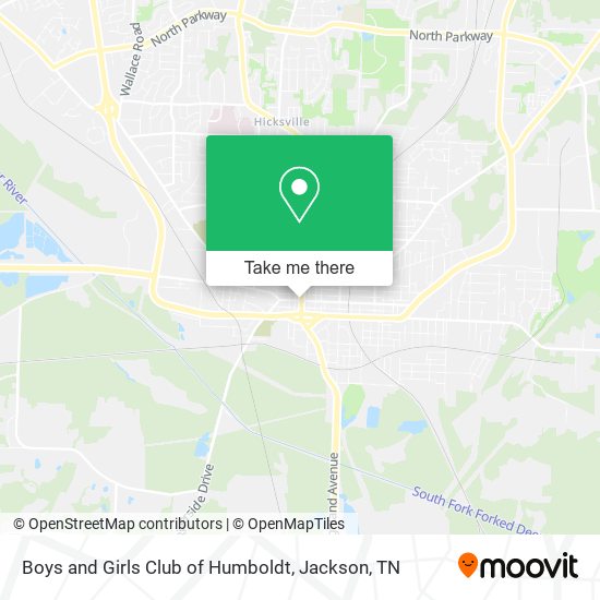 Mapa de Boys and Girls Club of Humboldt