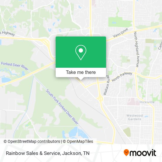 Mapa de Rainbow Sales & Service