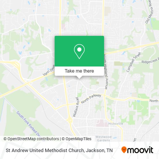 Mapa de St Andrew United Methodist Church