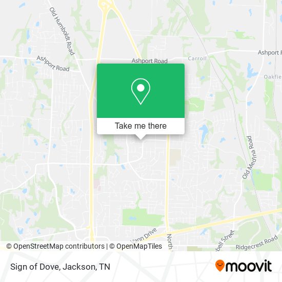 Sign of Dove map