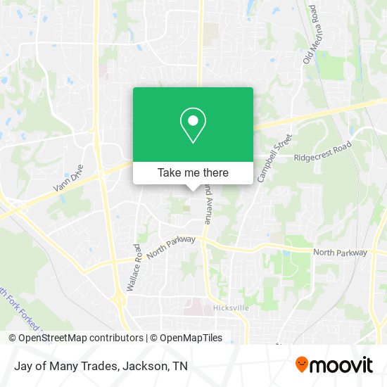 Mapa de Jay of Many Trades