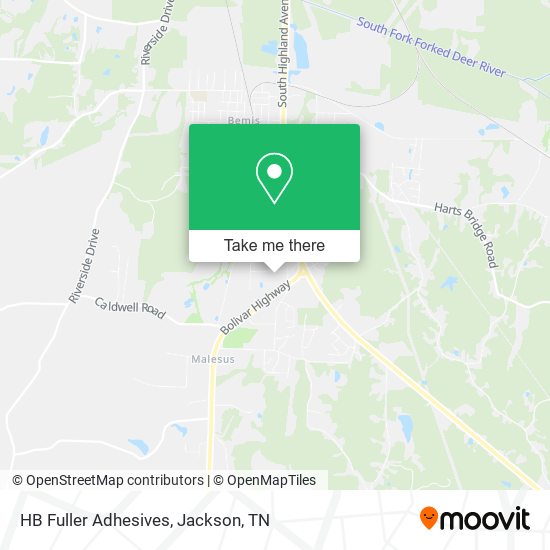 HB Fuller Adhesives map