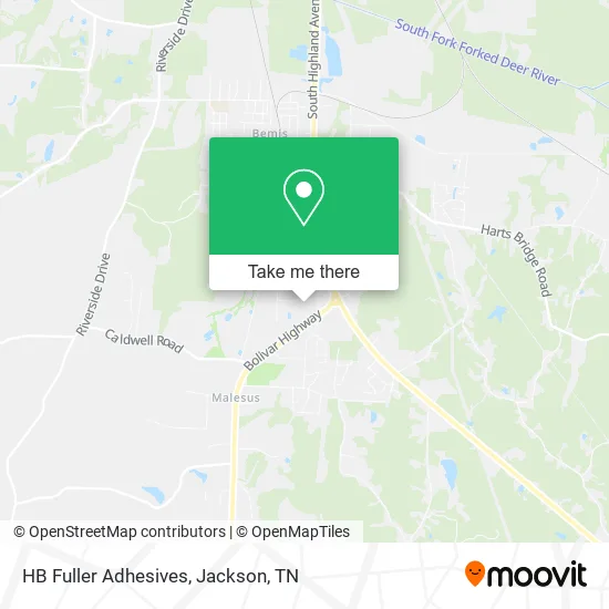 HB Fuller Adhesives map