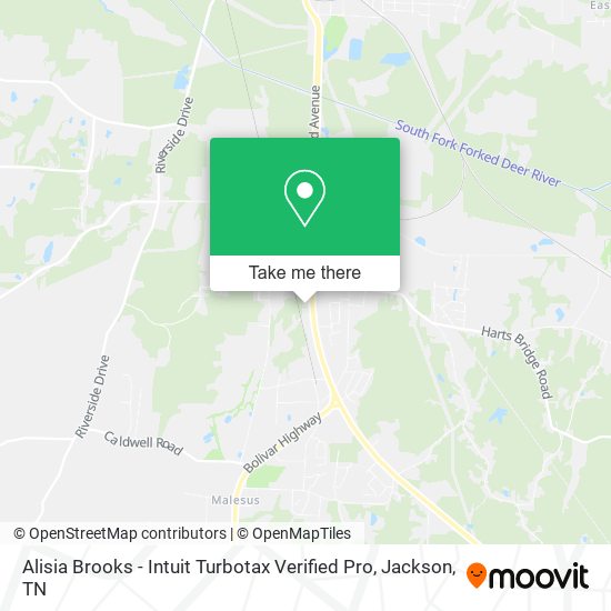 Alisia Brooks - Intuit Turbotax Verified Pro map