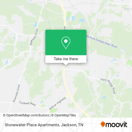 Stonewater Place Apartments map