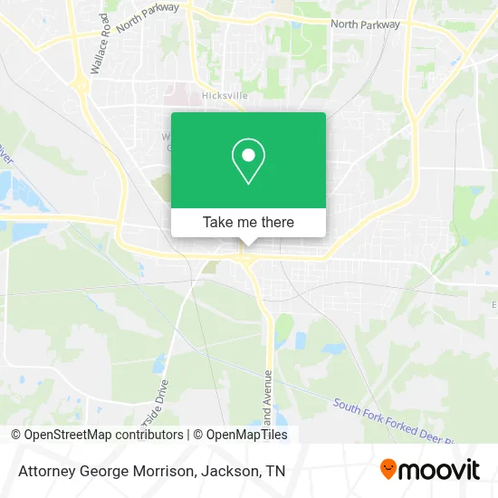 Attorney George Morrison map