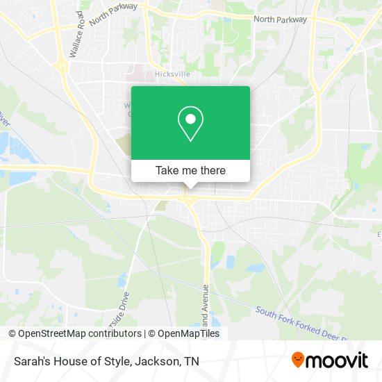 Sarah's House of Style map