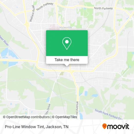 Pro-Line Window Tint map