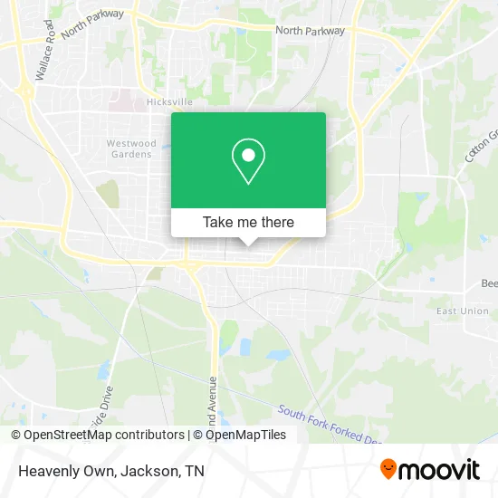 Heavenly Own map