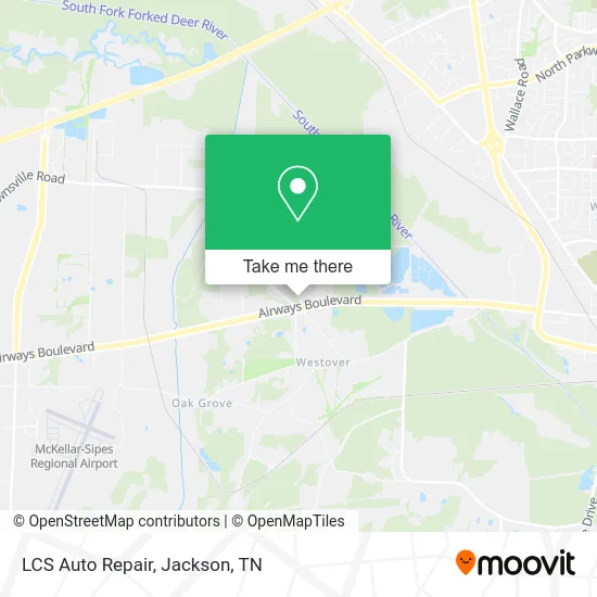 LCS Auto Repair map