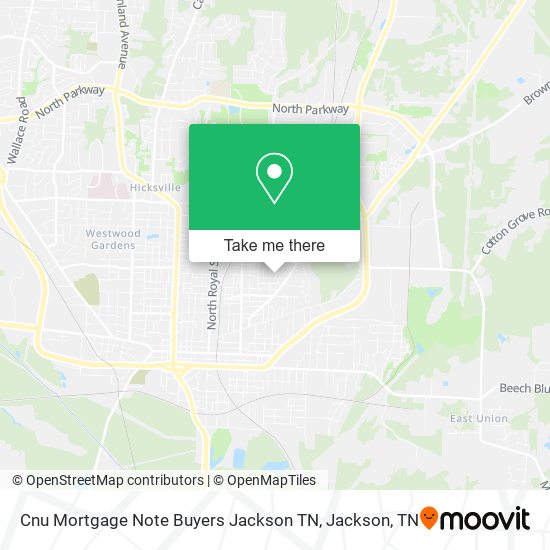 Cnu Mortgage Note Buyers Jackson TN map