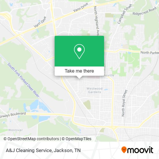 A&J Cleaning Service map