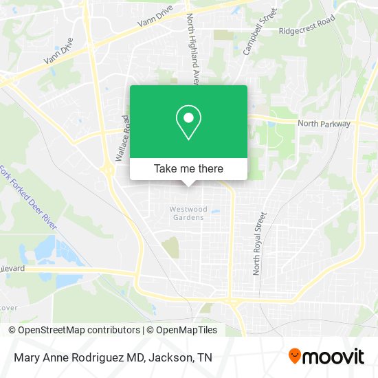 Mapa de Mary Anne Rodriguez MD