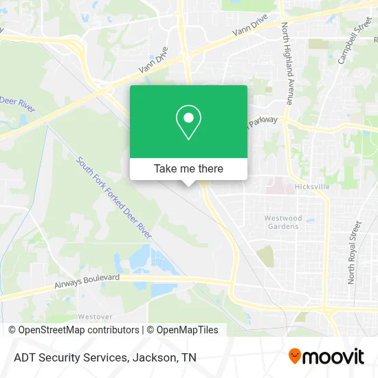 Adt Security Services map