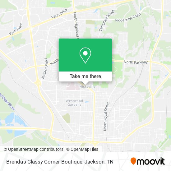 Brenda's Classy Corner Boutique map