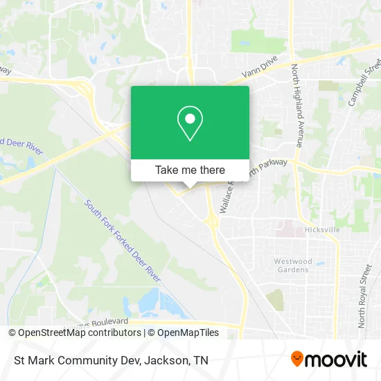 Mapa de St Mark Community Dev