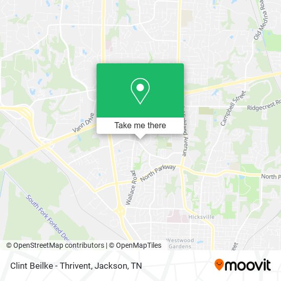 Clint Beilke - Thrivent map