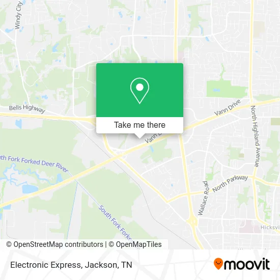 Electronic Express map