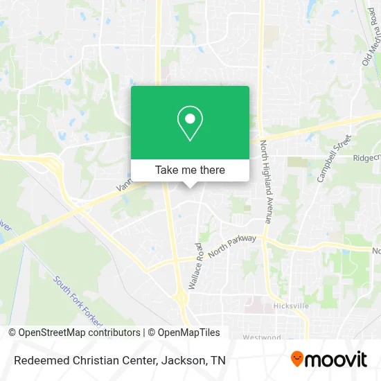 Redeemed Christian Center map