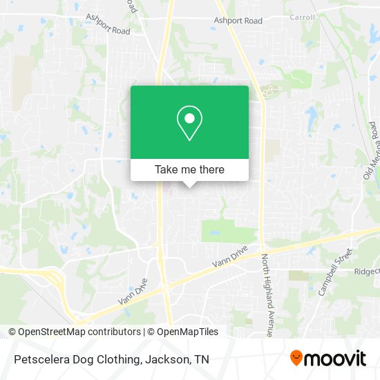Petscelera Dog Clothing map
