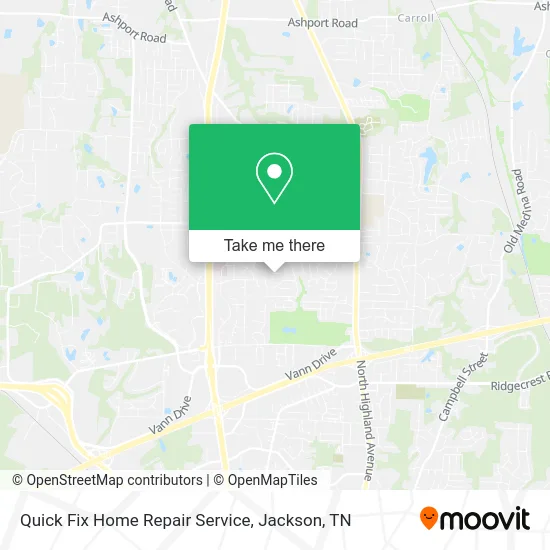 Quick Fix Home Repair Service map