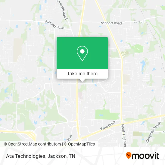 Mapa de Ata Technologies