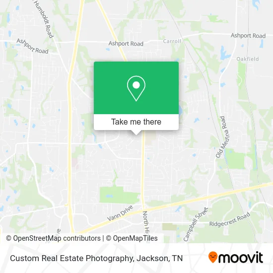 Custom Real Estate Photography map