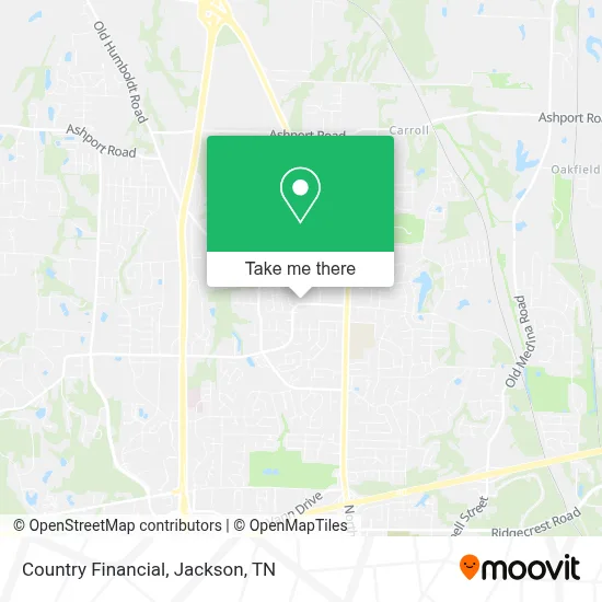 Country Financial map