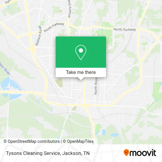 Tysons Cleaning Service map