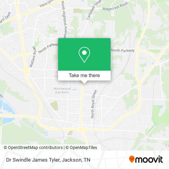 Dr Swindle James Tyler map