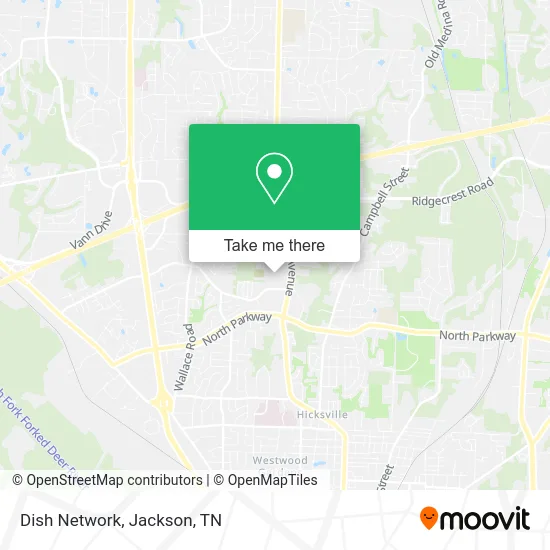 Dish Network map
