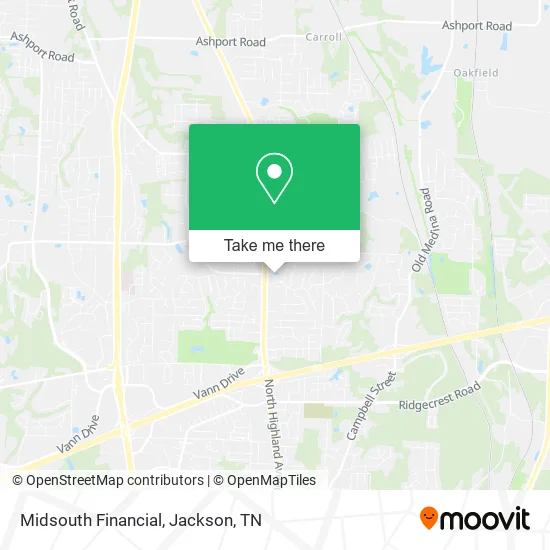 Midsouth Financial map