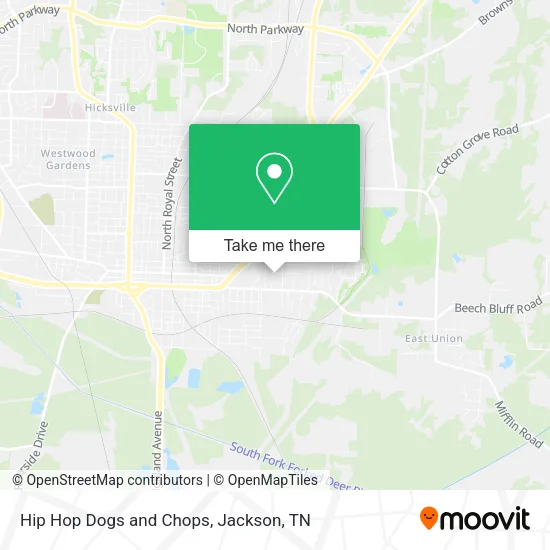 Mapa de Hip Hop Dogs and Chops