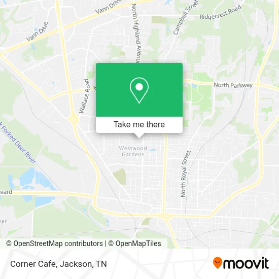 Corner Cafe map