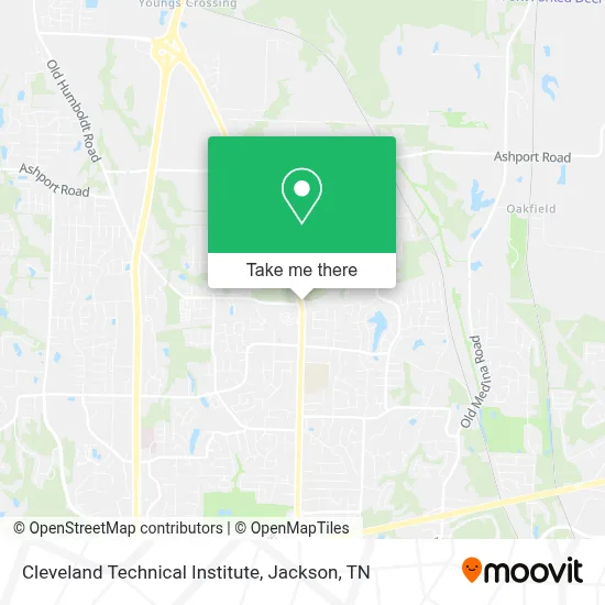 Cleveland Technical Institute map