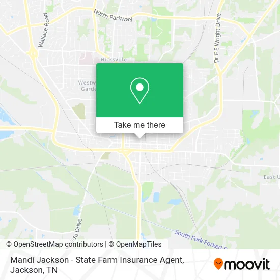 Mandi Jackson - State Farm Insurance Agent map