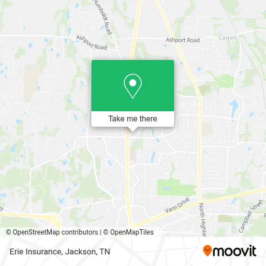 Erie Insurance map