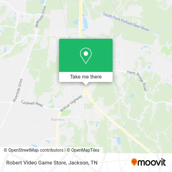 Robert Video Game Store map