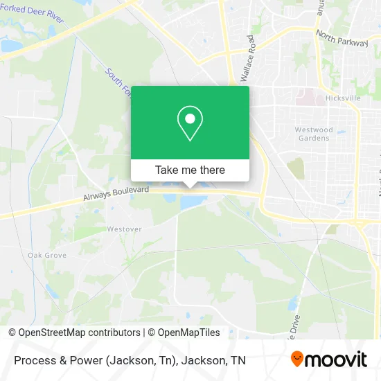 Process & Power (Jackson, Tn) map