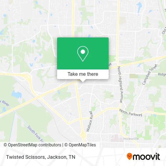 Twisted Scissors map