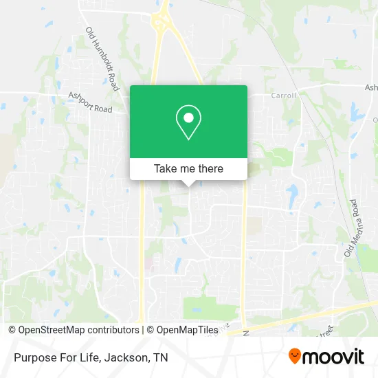 Purpose For Life map