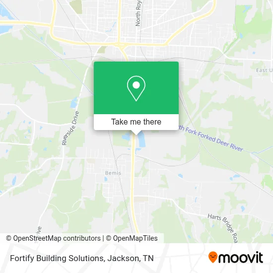 Fortify Building Solutions map