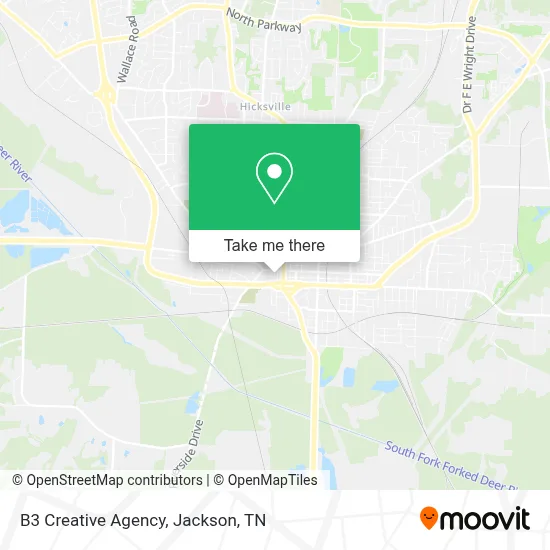 B3 Creative Agency map