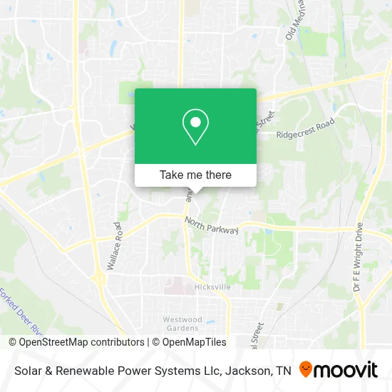 Solar & Renewable Power Systems Llc map